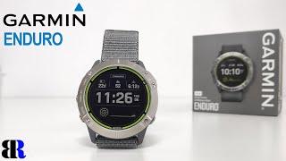 Garmin Enduro Smart Watch Unboxing + Set Up