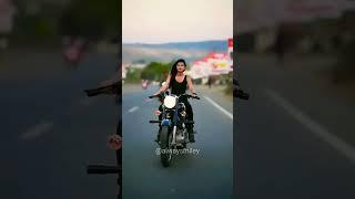 desi girl   indian girls riders    girls  riding  girls riding bike in india  girls #shorts