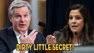 Watch Elise Stefanik SILENCES Wray after DISGUSTING s.py in NY...Garland sorry at hearing