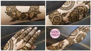 *New* Classic Arabic style mehndi design  Heena Vahid