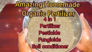 Homemade Organic fertilizer 181614 NPK - Amazing Plant food