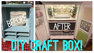 DIY Cricut Cabinet  Cricut Organization  Melinda Willz