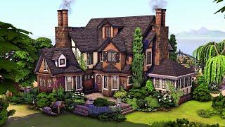 Large Tudor Family Home with Secret Basement  The Sims 4 Speed Build