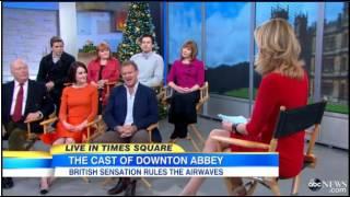 Downton Abbey Cast - Good Morning America