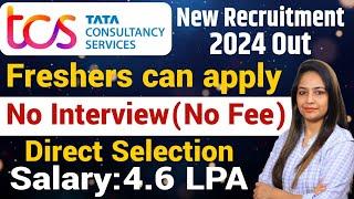 TCS Recruitment 2024 TCS Vacancy 2024 TCS Jobs 2024 Aug 2024 OFF Campus Placements  jobs 2024