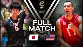  JPN vs  USA - Paris 2024 Olympic Qualification Tournament  Full Match - Volleyball