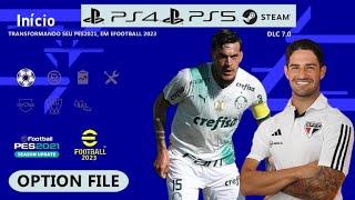 PES2021 - OPTION FILE Season 2023-24    V.9 Temporada 2023-24  PS4PS5PC 