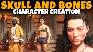 Skull and Bones Female Character Creation Full Customization All Options Cosmetics More