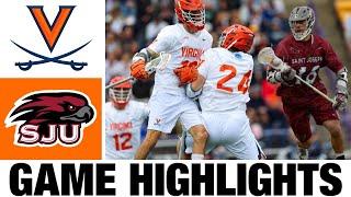 #6 Virginia vs Saint Josephs Lacrosse Highlights - Opening Round  2024 College Lacrosse