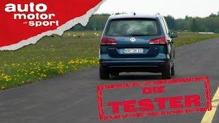 VW Sharan 1.4 TSI Untermotorisiert? - Die Tester  auto motor und sport