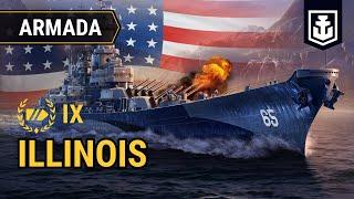 A Captain’s guide to the American Tier IX battleship Illinois  Win a Premium Ship IX container