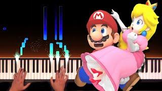New Super Mario Bros. Wii Underwater Theme Extended Piano Waltz