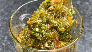 Chimichurri Sauce  EASY SAUCE RECIPE