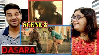 DASARA MOVIE CRICKET MATCH SCENE REACTION  Dasara Silk Bar Nani Entry  NANI  #dasaramovie scene 3