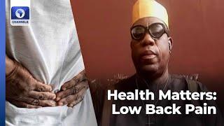 Expert Speaks On Low Back Pain Prevention And Management  Health Matter