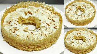 Ghevar Recipe  हलवाई जैसा परफेक्ट जालीदार मलाई घेवर बनाने की आसान विधि  Malai Ghevar  Chef Ashok