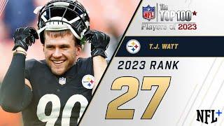 #27 T.J. Watt LB Steelers  Top 100 Players of 2023