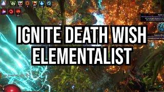 How the Ignite Death Wish Elementalist Works