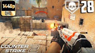 CS2- 28 Kills On Dust 2 Competitive Full Gameplay #18 No Commentary