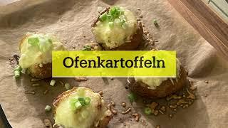 Ofenkartoffeln gefüllt und mit Käse  überbacken zum dahinschmelzen 