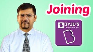 Harsh sir got Message to Join Byjus  in Live Class 