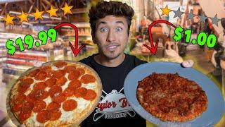 Most EXPENSIVE vs CHEAPEST Market Frozen Pizza *TASTE TEST*