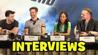 STAR TREK BEYOND Cast Interviews