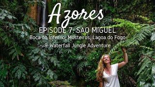 Azores Sao Miguel  The best viewpoints & the most epic jungle waterfall adventure