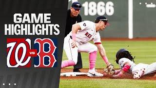 Nationals vs. Red Sox Game Highlights 51224  MLB Highlights