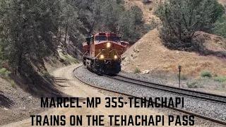 Train Action on the Tehachapi