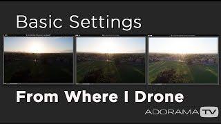 Basic DJI Drone Camera Settings to Use Before Taking Photos From Where I Drone with Dirk Dallas