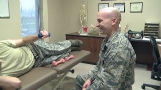 Airmen of the 28th Physical Therapist
