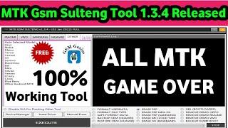 MTK Gsm Sulteng Tool 1.3.4 Latest UpdateAll MTK One Click FRPPinlockOPPOVIVOMIHUAWEISAMSUNG