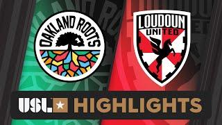 8.10.2024  Oakland Roots SC vs. Loudoun United FC - Game Highlights