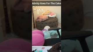 Alinity Goes For The Cake #shorts #twitch #alinity #tikshorts