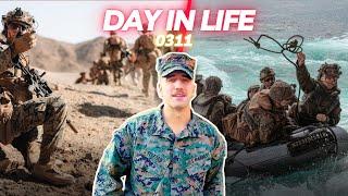 Day In The Life of an ACTIVE DUTY MARINE