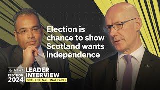 Leader Interviews - John Swinney of the Scottish National Party  Election 2024