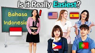 Learning Worlds Easiest Language in 20mins Bahasa Indonesian US Spain Philippines Portugal