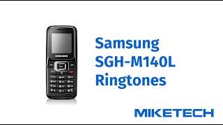 Samsung SGH M140L - Ringtones