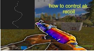 How to control AK recoil -Rust Console Edition