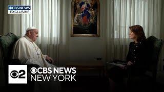 Pope Francis speaks exclusively to CBS News about Israel-Hamas war