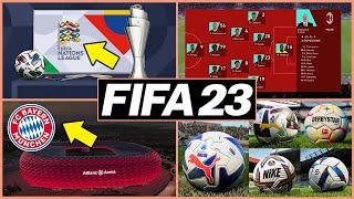 FIFA 23 NEWS  NEW Licenses Stadiums Faces & CONFIRMED LEAKS 