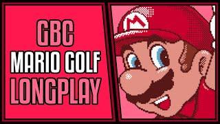 Mario Golf - GBC LongplayWalkthrough #102 4Kp60