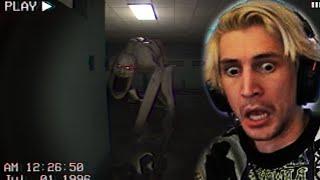 xQc Plays THE CLASSROOMS Survival Horror Game