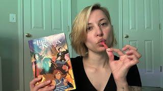 ASMR  Let’s Read a Book Until You Fall Asleep While Eating Gummy Worms - Legend of Korra