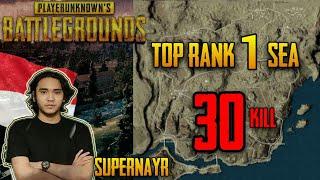 TOP RANK #1 PUBG SEA - Supernayr ID