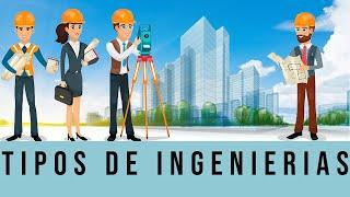 21 Tipos de Ingenierías  Carreras de Ingeniería explicadas