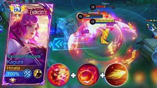 One of Kaguras combos with Flameshot try now Mobile Legends