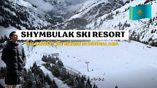 MAIN SALJU DI SKI RESORT TERBESAR DI ASIA TENGAH Shymbulak Ski Resort