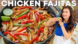 How to Make Easy Chicken Fajitas in Minutes - Quick and Simple Recipe